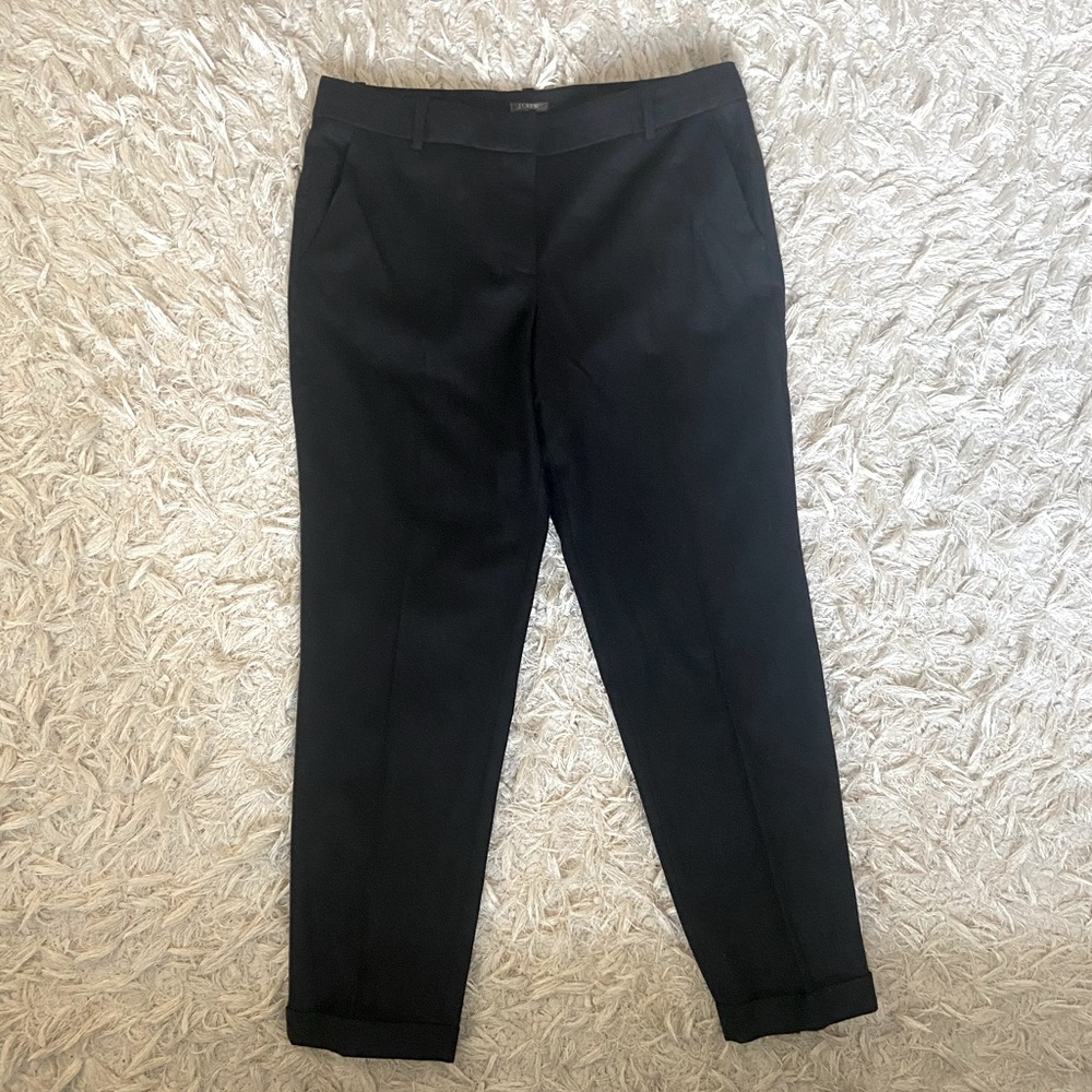 J Crew cropped wool pants